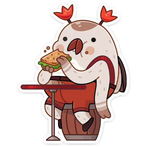 🥪 Стикер «Жук Рубус» для Telegram