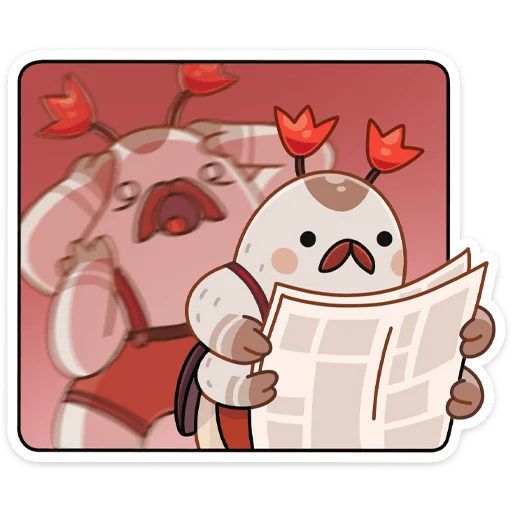 📰 Стикер «Жук Рубус» для Telegram