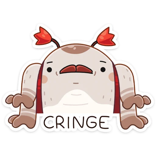 😖 Стикер «Жук Рубус» для Telegram
