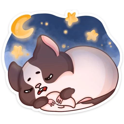 😴 Стикер «Руди» для Telegram