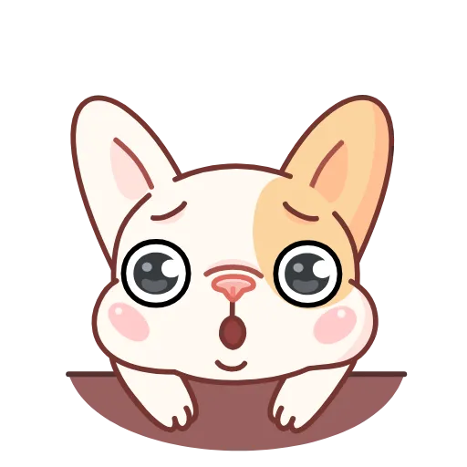 😣 Эмодзи «Руффи» для Telegram