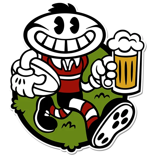 Стикерпак Rugby-jumble для Telegram — скачать