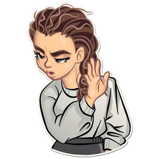 🙅‍♀️ Стикер «Сериал "РЕГБИ"» для Telegram