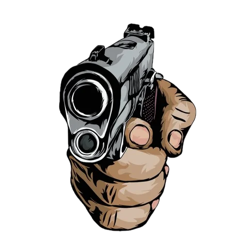 🔫 Стикер «Руки Вверх» для Telegram