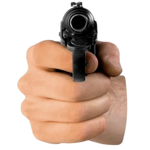 🔫 Стикер «Руки Вверх» для Telegram