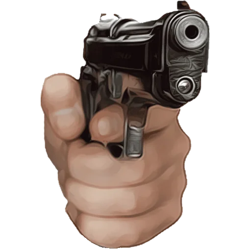 🔫 Стикер «Руки Вверх» для Telegram