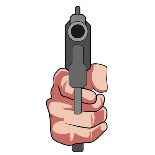 🔫 Стикер «Руки Вверх» для Telegram