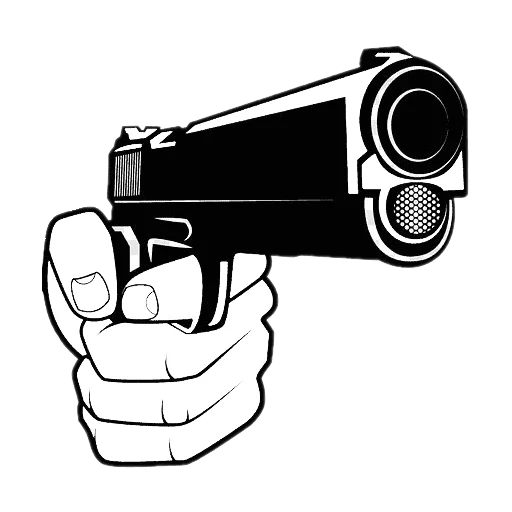 🔫 Стикер «Руки Вверх» для Telegram