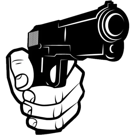 🔫 Стикер «Руки Вверх» для Telegram