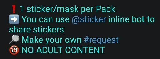 📜 Стикер «Rules» для Telegram
