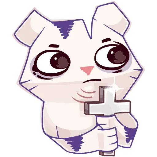 😵 Эмодзи «Бумажный тигр Руммка» для Telegram