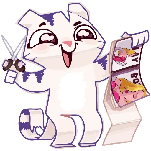 😜 Эмодзи «Бумажный тигр Руммка» для Telegram