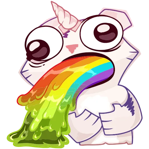 🌈 Эмодзи «Бумажный тигр Руммка» для Telegram