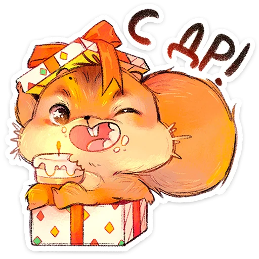 🌟 Стикер «Руни» для Telegram
