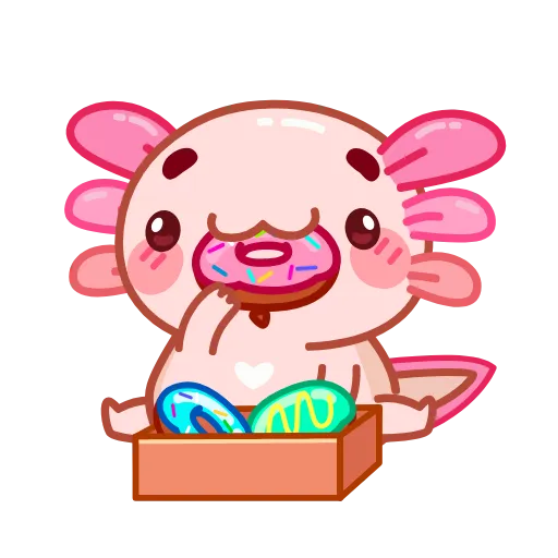 🍩 Эмодзи «Руру» для Telegram