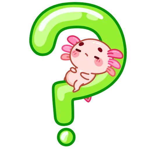 ❔ Эмодзи «Руру» для Telegram
