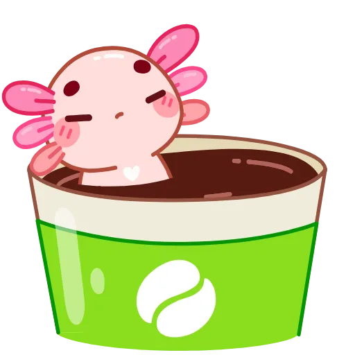 ☕ Стикер «Руру -» для Telegram