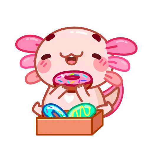 🍩 Стикер «Руру -» для Telegram