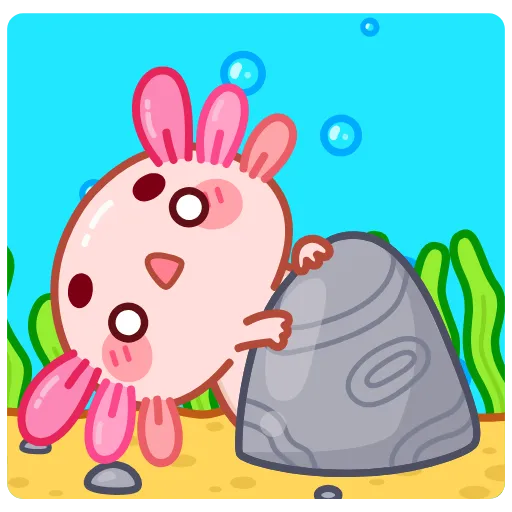 🤩 Стикер «Руру -» для Telegram