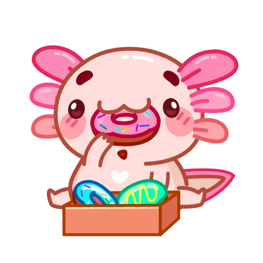 🍩 Эмодзи «Руру» для Telegram