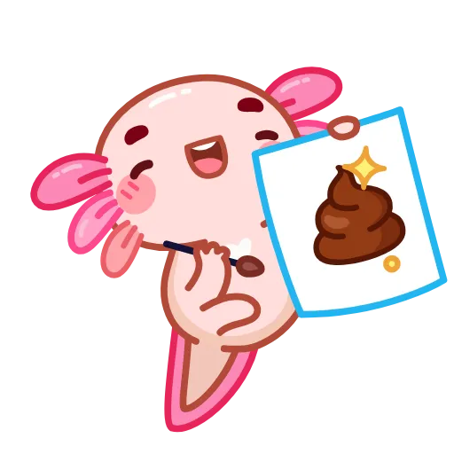 💩 Эмодзи «Руру» для Telegram