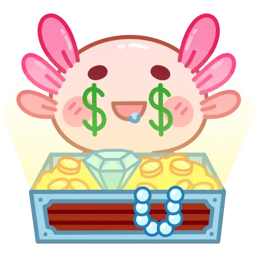 🤑 Эмодзи «Руру» для Telegram