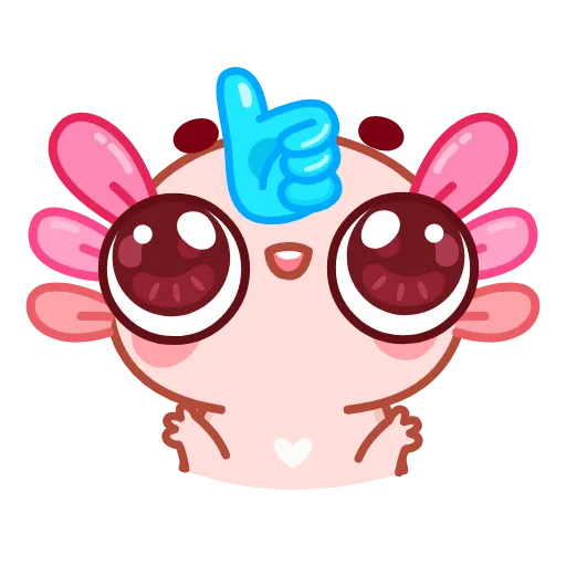 👍 Эмодзи «Руру» для Telegram