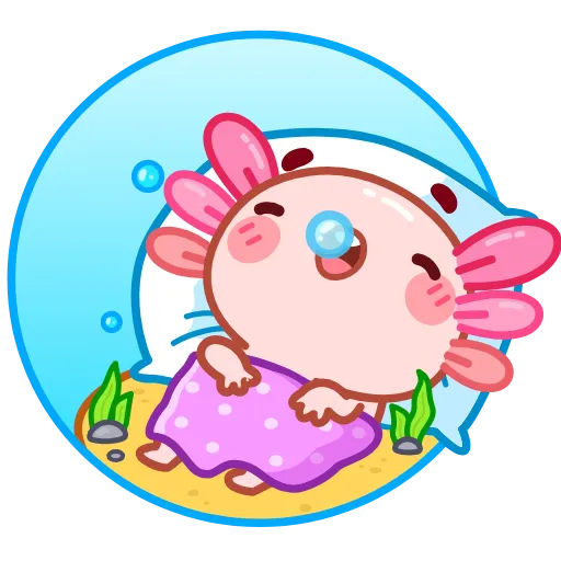 😴 Эмодзи «Руру» для Telegram