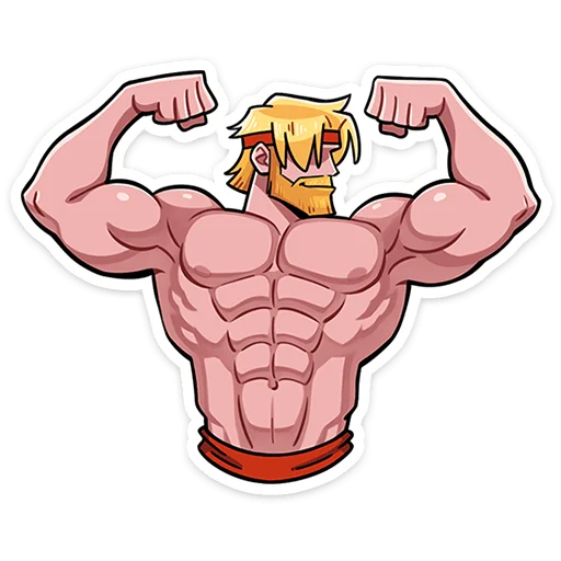 💪 Стикер «Руслан» для Telegram