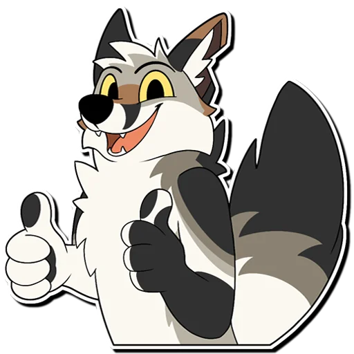 Стикерпак Russ &amp; Ruckus для Telegram — скачать