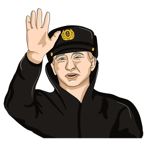 👋 Стикер «Владимир Путин» для Telegram