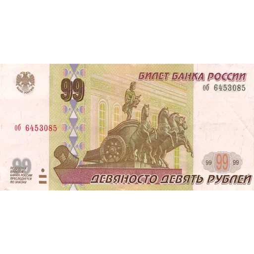 💲 Стикер «Российский рубль» для Telegram