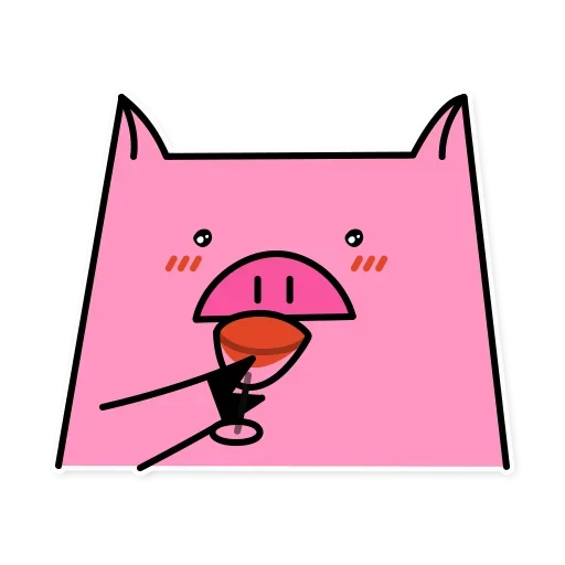 😙 Стикер «Russian Pig» для Telegram