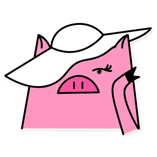 🥳 Стикер «Russian Pig» для Telegram