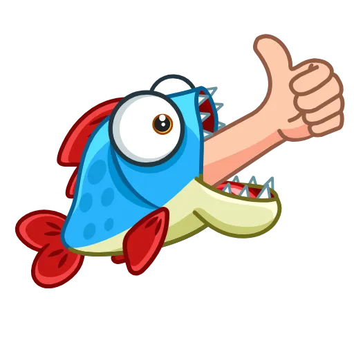👍 Эмодзи «Рыбусятки» для Telegram