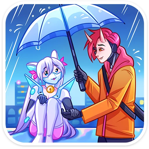 🌟 Стикер «Рюдзи» для Telegram