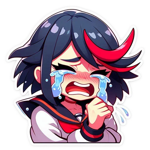 Стикерпак Ryuko Matoi для Telegram — скачать