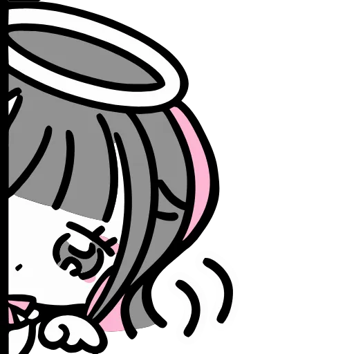 👀 Стикер «jirai girl 2» для Telegram