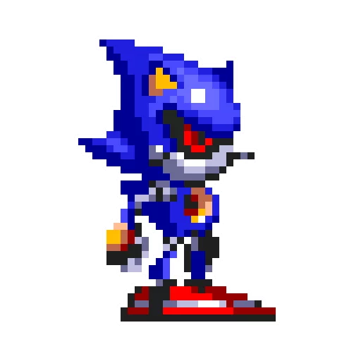 Стикерпак Sonic 3 and Knuckles Metal Sonic для Telegram — скачать