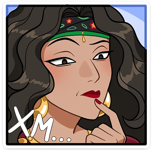 🤔 Стикер «Сабина» для Telegram
