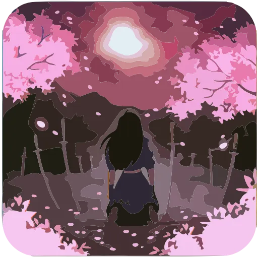🌸 Эмодзи «Садако» для Telegram