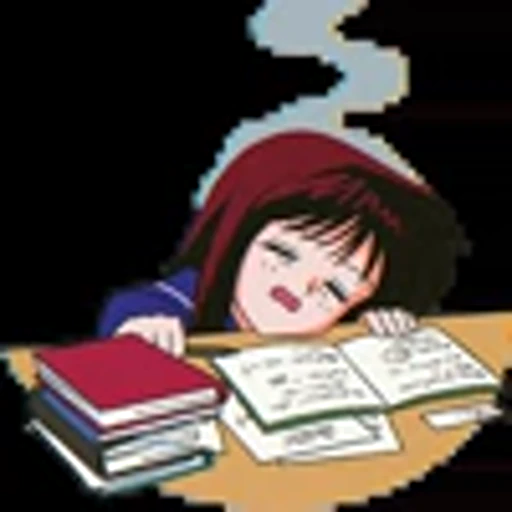 😴 Эмодзи «Садако» для Telegram