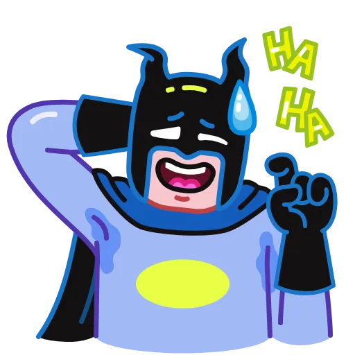 😅 Стикер «Batman vs. Life Crisis» для Telegram