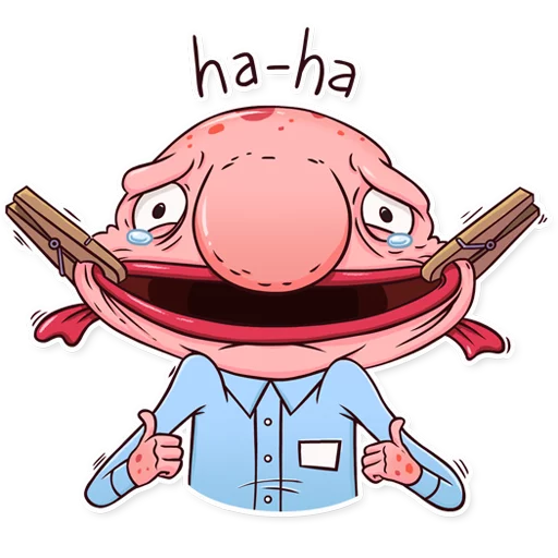 Стикерпак Sad Blobby для Telegram — скачать