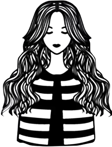 Стикерпак Sad Girl для Telegram — скачать