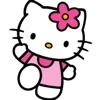 💗 Эмодзи «Смайлы Hello Kitty и Kuromi» для Telegram