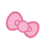 🤍 Эмодзи «Смайлы Hello Kitty и Kuromi» для Telegram
