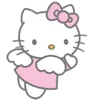 Стикерпак Смайлы Hello Kitty и Kuromi для Telegram