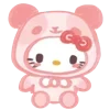 💗 Эмодзи «Смайлы Hello Kitty и Kuromi» для Telegram