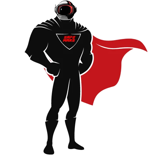 😘 Стикер «SafeMars» для Telegram